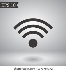 Wi-Fi vector icon 10 eps
