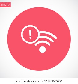 Wi-Fi vector icon 10 eps