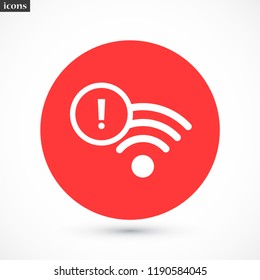 Wi-Fi vector icon 10 eps