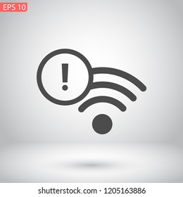 Wi-Fi vector icon 10 eps