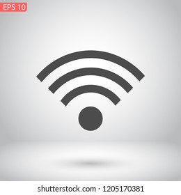 Wi-Fi vector icon 10 eps