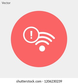 Wi-Fi vector icon 10 eps