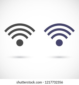 Wi-Fi vector icon 10 eps