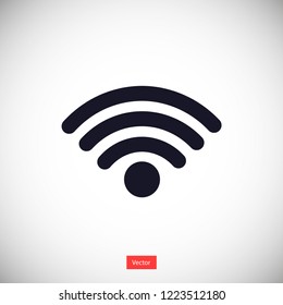 Wi-Fi vector icon 10 eps