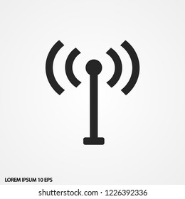 Wi-Fi vector icon 10 eps