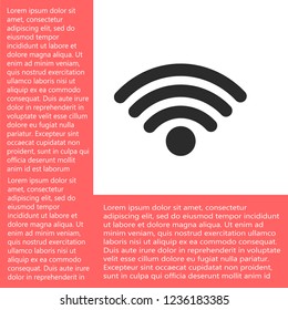 Wi-Fi vector icon 10 eps