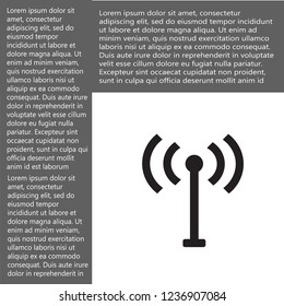 Wi-Fi vector icon 10 eps