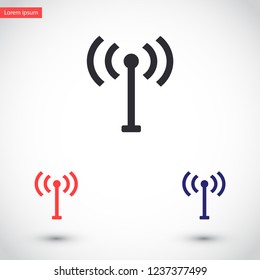 Wi-Fi vector icon 10 eps