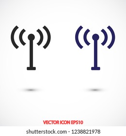Wi-Fi vector icon 10 eps