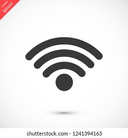 Wi-Fi vector icon 10 eps