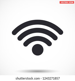 Wi-Fi vector icon 10 eps