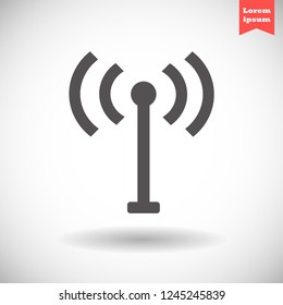 Wi-Fi vector icon 10 eps