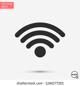 Wi-Fi vector icon 10 eps