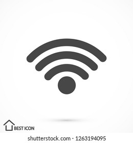 Wi-Fi vector icon 10 eps
