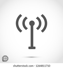 Wi-Fi vector icon 10 eps