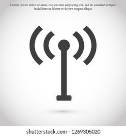 Wi-Fi vector icon 10 eps