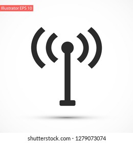 Wi-Fi vector icon 10 eps