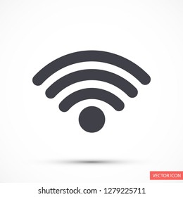 Wi-Fi vector icon 10 eps