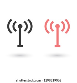 Wi-Fi vector icon 10 eps