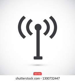Wi-Fi vector icon 10 eps