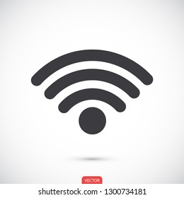Wi-Fi vector icon 10 eps