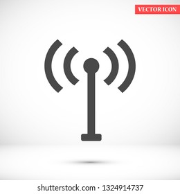 Wi-Fi vector icon 10 eps