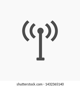 Wi-Fi vector icon 10 eps , Lorem ipsum Flat design