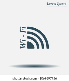 Wi-Fi vector icon