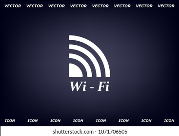 Wi-Fi vector icon