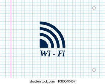 Wi-Fi vector icon