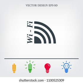 Wi-Fi vector icon