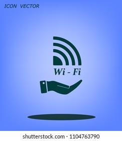 Wi-Fi vector icon