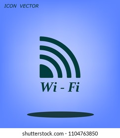 Wi-Fi vector icon