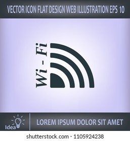 Wi-Fi vector icon