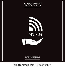 Wi-Fi vector icon