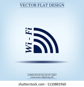 Wi-Fi vector icon