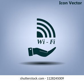 Wi-Fi vector icon
