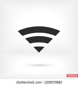 Wi-Fi Vector icon