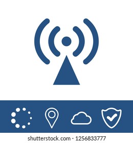 Wifi vector icon