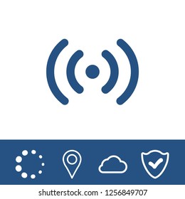 Wifi vector icon