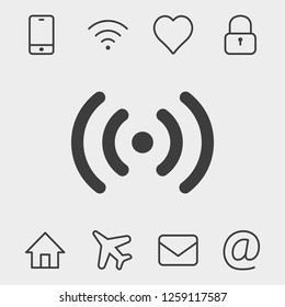 Wifi vector icon