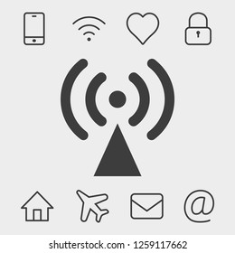 Wifi vector icon