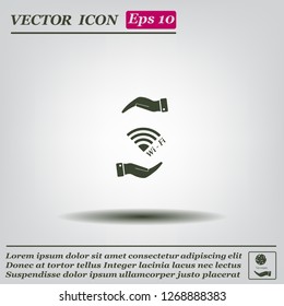 Wi-Fi vector icon