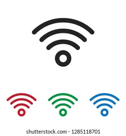 Wifi vector icon