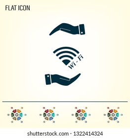 Wi-Fi vector icon