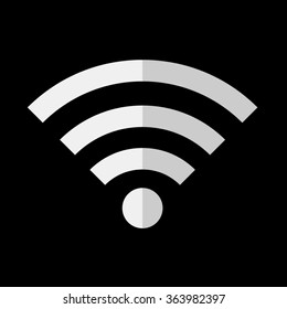Wi-fi -  vector icon