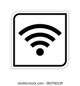 Wi-fi  - vector icon