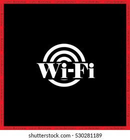 Wi-Fi vector icon
