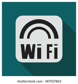 Wifi vector icon