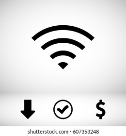Wifi vector icon